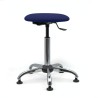 Tabouret sur patins - piètement chromé - Rééducation - Kinésithérapie - FIRN