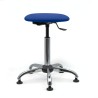 Tabouret sur patins - piètement chromé - Rééducation - Kinésithérapie - FIRN