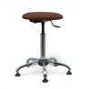 Tabouret sur patins - piètement chromé - Rééducation - Kinésithérapie - FIRN