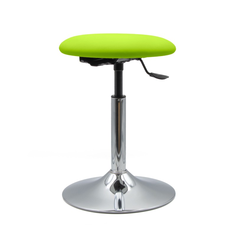 Tabouret sur socle chromé standard - Rééducation - Kinésithérapie - FIRN