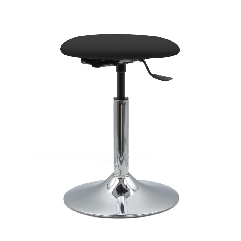 Tabouret sur socle chromé standard - Rééducation - Kinésithérapie - FIRN