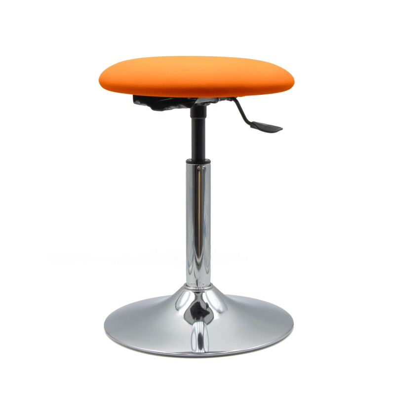 Tabouret sur socle chromé standard - Rééducation - Kinésithérapie - FIRN