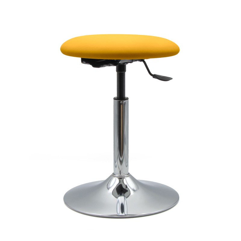 Tabouret sur socle chromé standard - Rééducation - Kinésithérapie - FIRN
