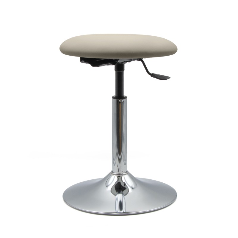 Tabouret sur socle chromé standard - Rééducation - Kinésithérapie - FIRN