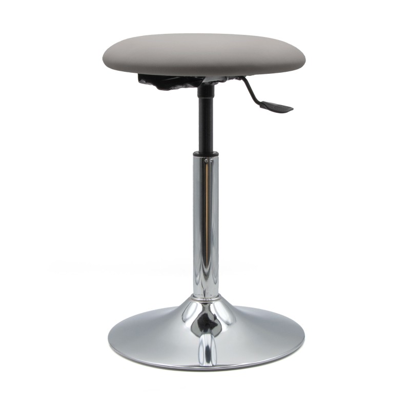 Tabouret sur socle chromé XL - Rééducation - Kinésithérapie - FIRN