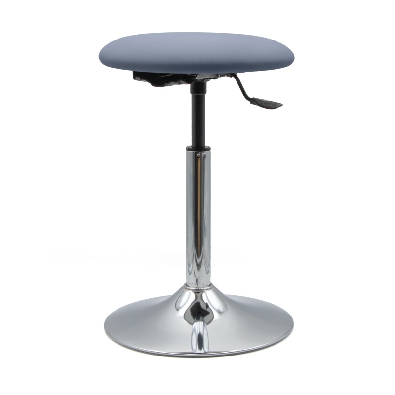 Tabouret sur socle chromé XL - Rééducation - Kinésithérapie - FIRN