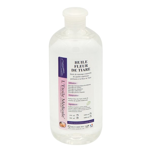 Huile fleur de Tiaré - 500 ml