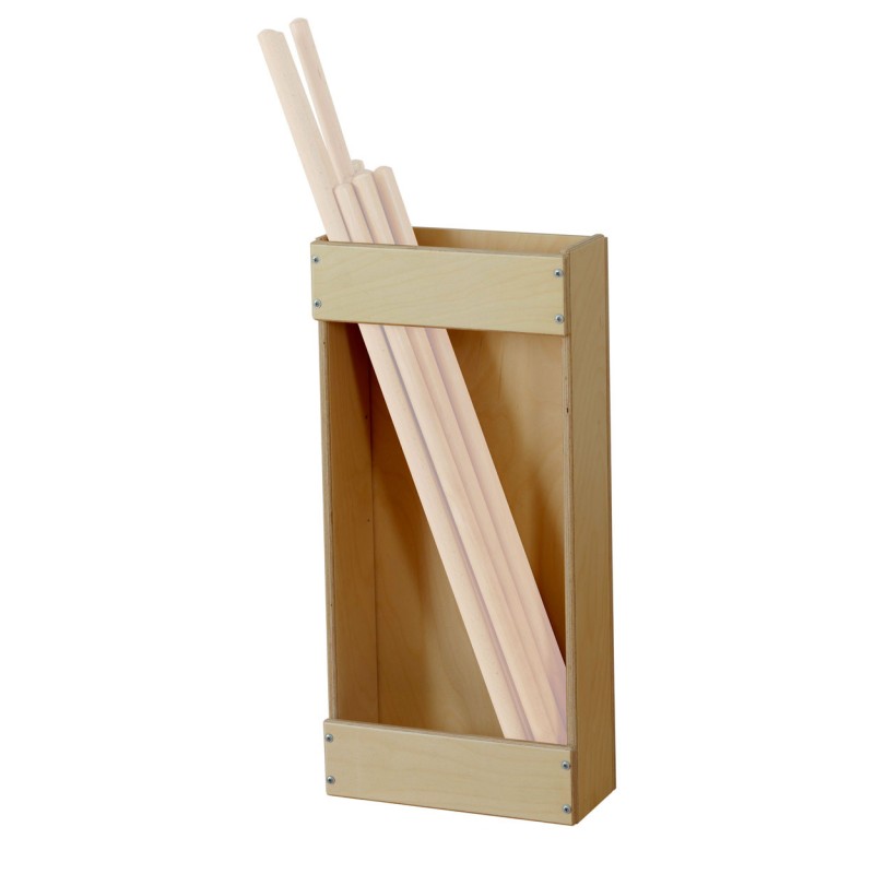 Support de rangement pour barres et batons - en bois