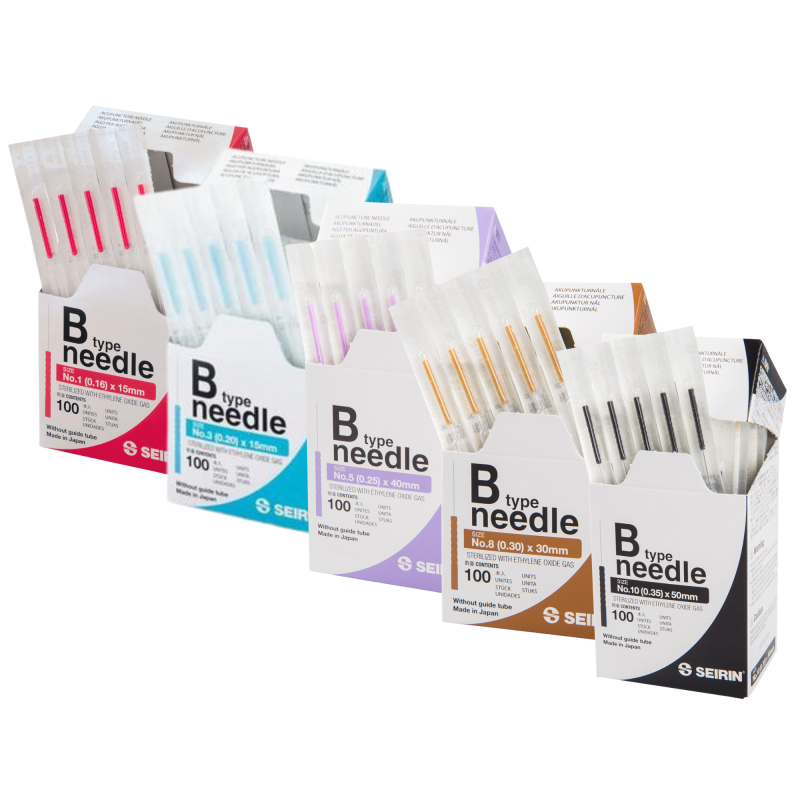 Aiguilles Dry Needling "B" SEIRIN - sans tube de guidage