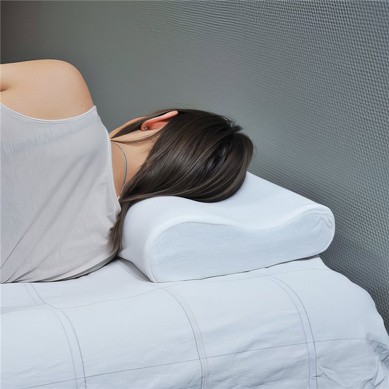 Oreiller cervical Visco végétal confort