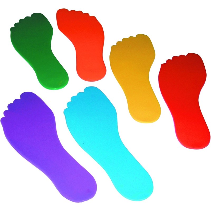 Marquage au sol - Jeu de 6 pieds