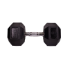 Haltère hexagonale - Réathlétisation - Fitness - Kinésithérapie - Gym lestée - 17,5 kg