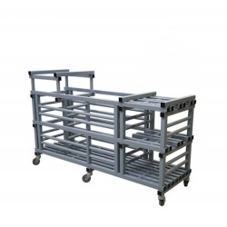 Chariot de rangement multifonction Aquagym pour frites/haltères/ceintures ...