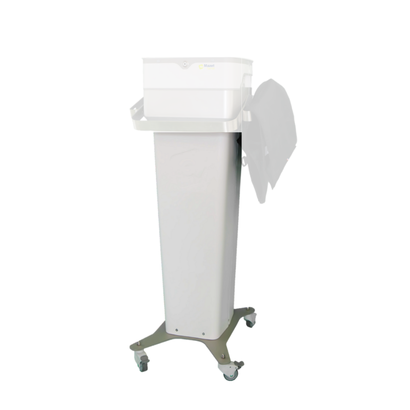 Guéridon sur roulettes pour appareils de pressothérapie i-Press séries 6 / 10 / 10+ - Mazet Santé