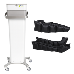 Pack i-Press séries 6 avec paire de bottes 6 cellules + 1 manchon 5 cellules + guéridon - Appareil de pressothérapie