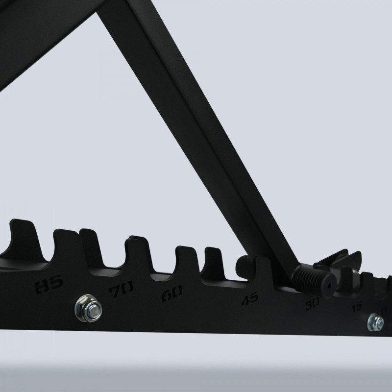 Banc de musculation Training Pro réglable – Incliné / Décliné - 8 positions de réglage d'inclinaison