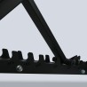 Banc de musculation Training Pro réglable – Incliné / Décliné - 8 positions de réglage d'inclinaison