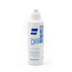 Gel de contact pour ultrasons et électrothérapie - Physiothérapie - Rééducation - Kinésithérapie - Flacon 250 ml