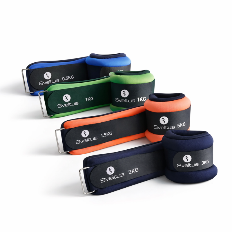 Bracelets chevillières néoprène - Jeu de 4 paires
