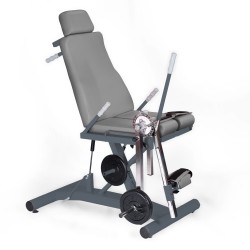 Fauteuil Quadriceps Ischios Premium - Usagé kiné rééducation - Coloris gris