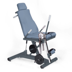 Fauteuil Quadriceps Ischios Premium - Usagé kiné rééducation - Coloris titane
