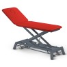 Table de massage électrique 2 plans kinésithérapie - rouge