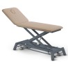 Table de massage électrique 2 plans kinésithérapie - taupe