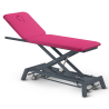 Table de massage électrique 2 plans kinésithérapie proclive - rose framboise