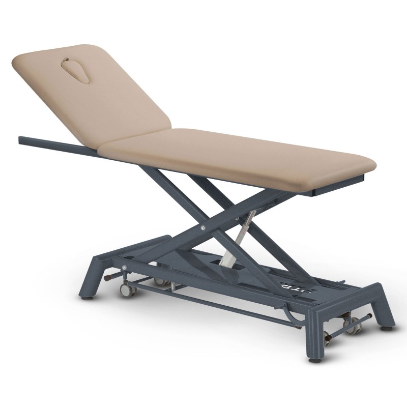 Table de massage électrique 2 plans kinésithérapie proclive - taupe