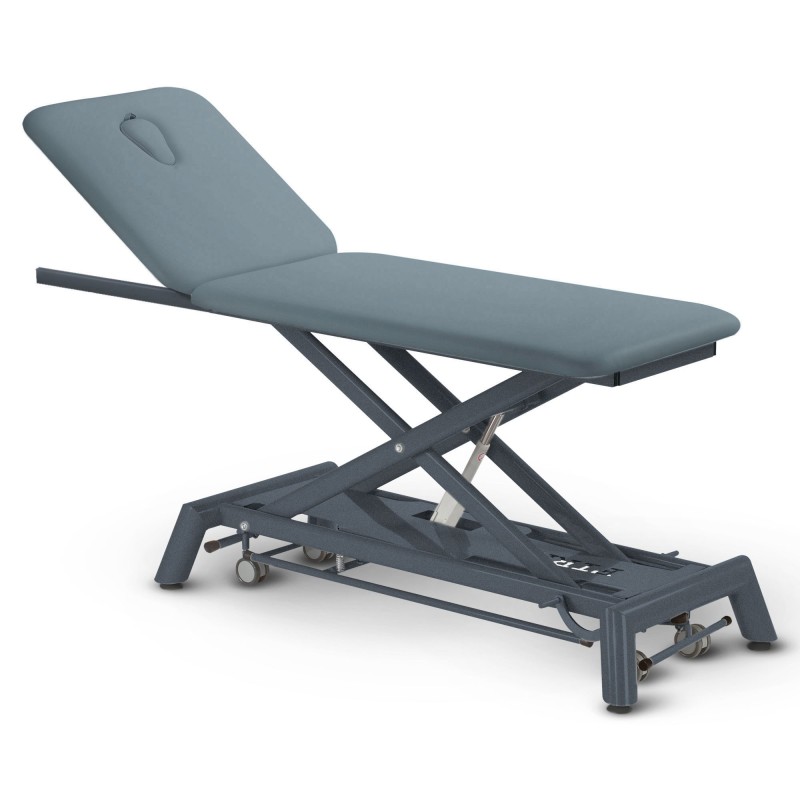 Table de massage électrique 2 plans kinésithérapie proclive - titane