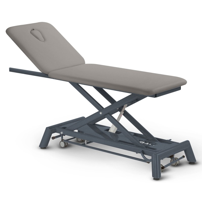 Table de massage électrique 2 plans kinésithérapie proclive - gris