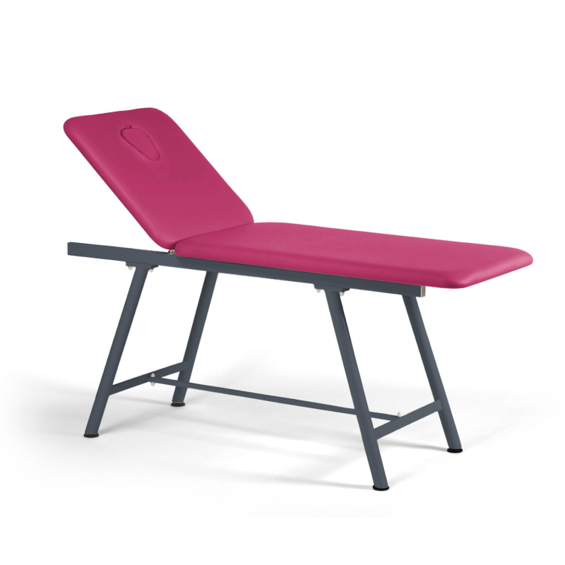 Table de massage rose à hauteur fixe Nova Duo - Rééducation - Kinésithérapie - FIRN