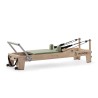 Reformer Pilates kiné bois massif vue complète appareil rééducation professionnel