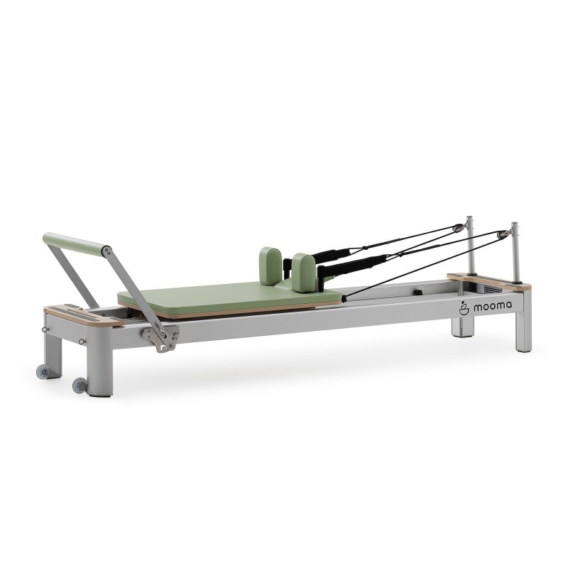 Reformer Pilates kiné aluminium vue complète appareil rééducation