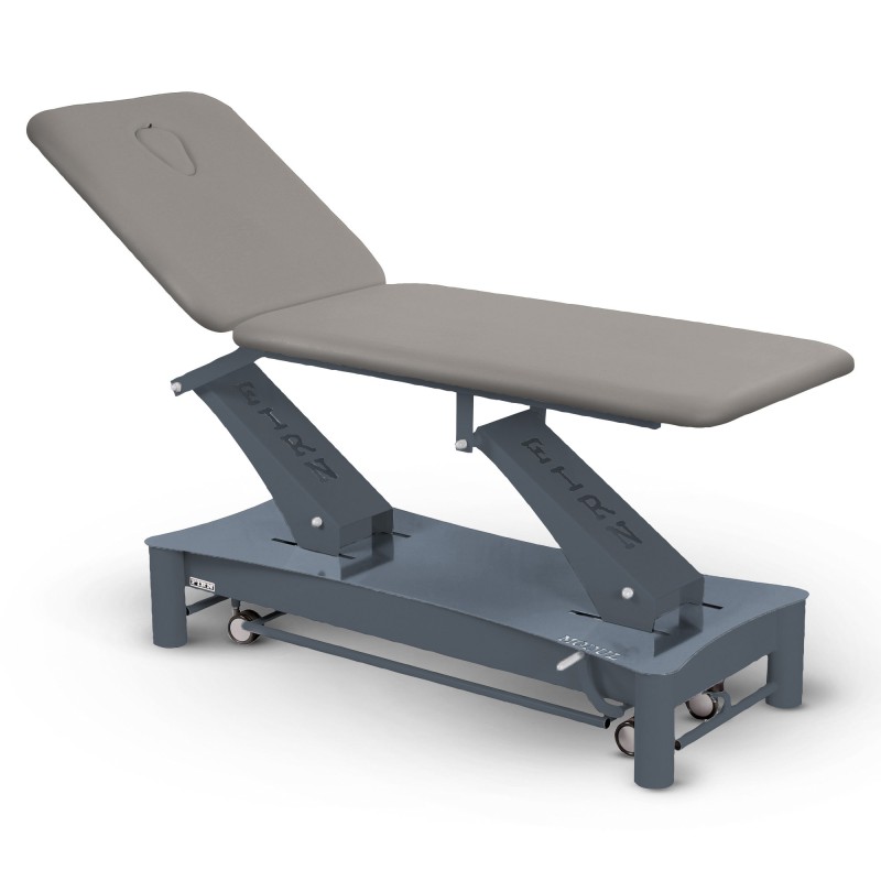 Table de massage électrique 2 plans kiné Modul Duo D1 FIRN sellerie grise