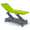 Table de massage électrique 2 plans kiné Modul Duo D1 FIRN sellerie vert anis