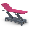 Table de massage électrique 2 plans kiné Modul Duo D2 FIRN sellerie rose framboise