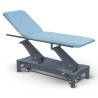 Table de massage électrique 2 plans kiné Modul Duo D2 FIRN sellerie bleu azur