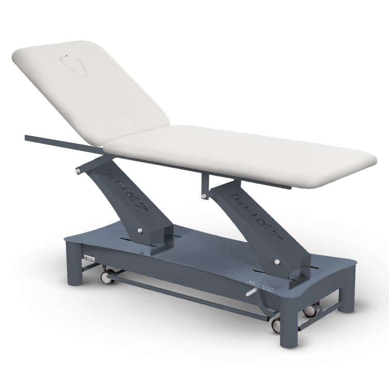 Table de massage électrique 2 plans kiné Modul Duo D2 FIRN sellerie blanche