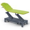 Table de massage électrique 2 plans kiné Modul Duo D3 FIRN sellerie vert anis