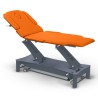 Table de massage électrique 2 plans kiné Modul Duo D1 FIRN sellerie orange