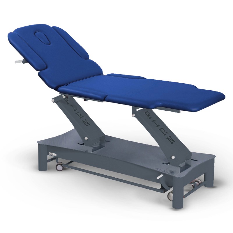 Table de massage électrique 2 plans kiné Modul Duo D1 FIRN sellerie bleu nuit