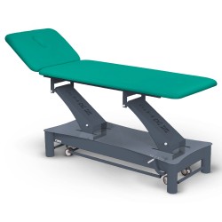 Table de massage électrique 2 plans kiné Modul Excel E1 FIRN sellerie vert émeraude