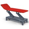 Table de massage électrique 2 plans kiné Modul Excel E1 FIRN sellerie rouge