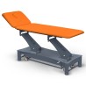 Table de massage électrique 2 plans kiné Modul Excel E1 FIRN sellerie orange