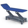 Table de massage électrique 2 plans kiné Modul Excel E1 FIRN sellerie bleu roi