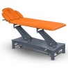 Table de massage électrique 2 plans kiné Modul Excel E3 FIRN sellerie orange