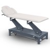Table de massage électrique 2 plans kiné Modul Excel E3 FIRN sellerie blanche