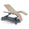 Table de massage électrique 6 plans kiné Modul Saxo FIRN sellerie taupe
