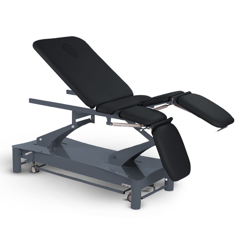 Table de massage électrique 6 plans kiné Modul Saxo FIRN sellerie noire